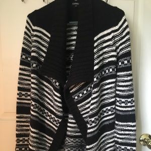 Black & White Patterned Sweater